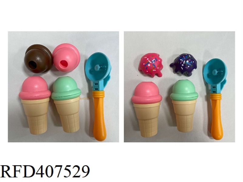 ICE CREAM (TWO TYPES MIXED)