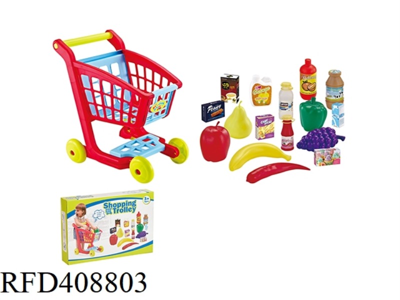 PUZZLE SUPERMARKET SHOPPING CART COMBINATION