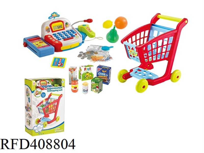 SMART CASH REGISTER SHOPPING CART COMBINATION