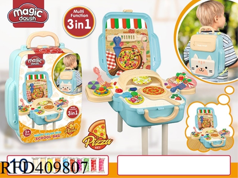 PIZZA THEME SCHOOL BAG