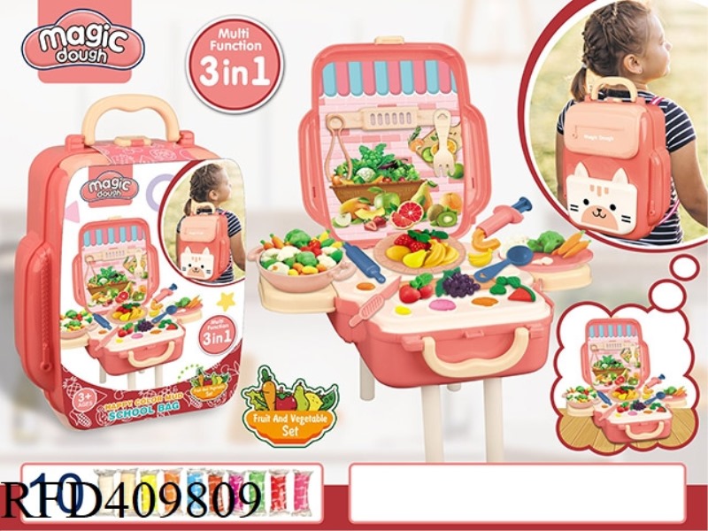 VEGETABLE THEMED SCHOOL BAG