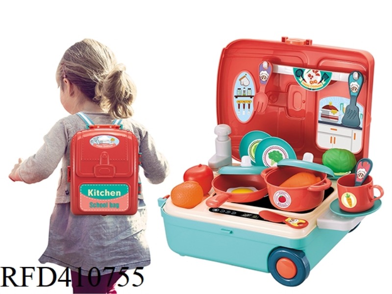 CUTLERY STORAGE BACKPACK (RED)