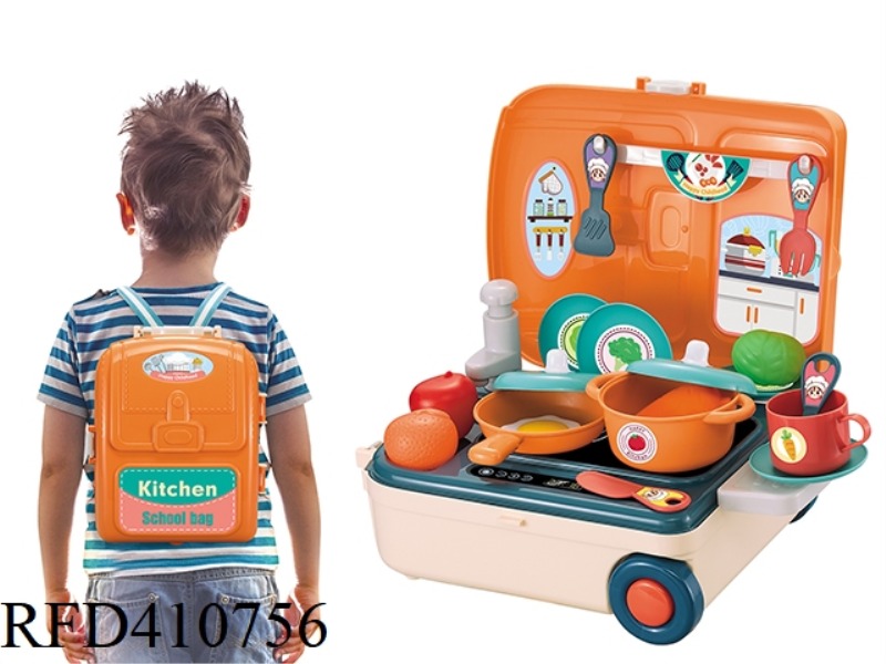TABLEWARE STORAGE BACKPACK (ORANGE)