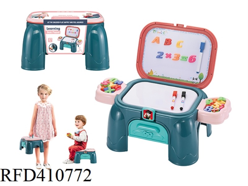 WRITING STORAGE TABLE / WRITING CAN BE ERASED. MAGNET ALPHANUMERIC