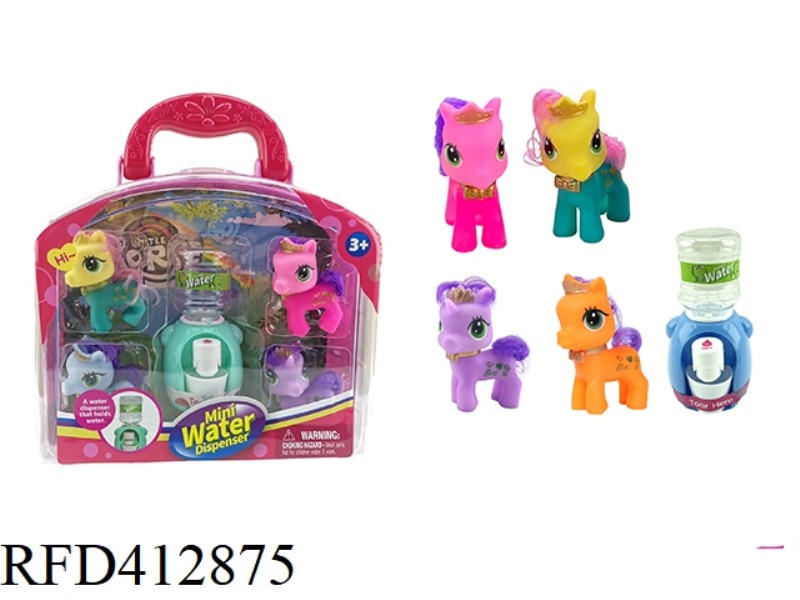 COLOR CROWN HORSE SUITCASE