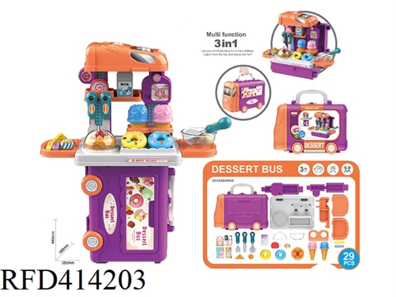 3 IN 1 CANDY BUS 29PCS