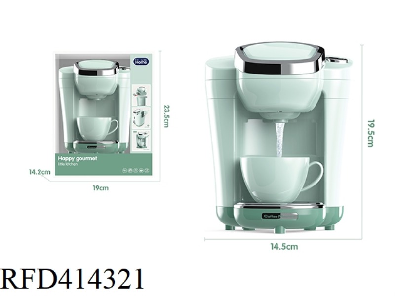 COFFEE MACHINE SINGLE PACK-LIGHT AND SOUND-ADD WATER