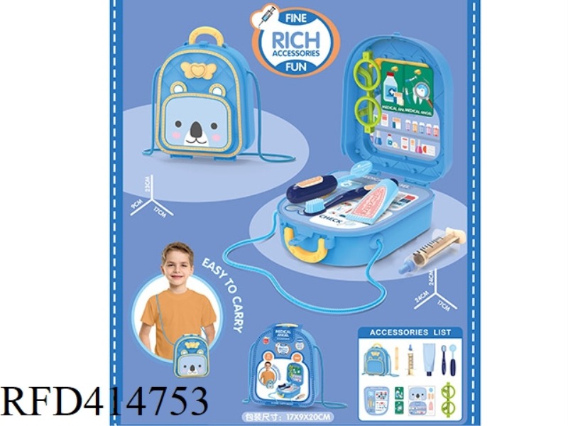 SHOULDER BAG MEDICAL THEME + MEDICAL TABLE 11PCS
