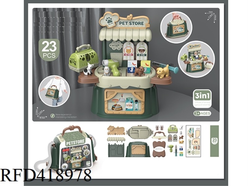 PET SHOPPING BASKET (THREE IN ONE)