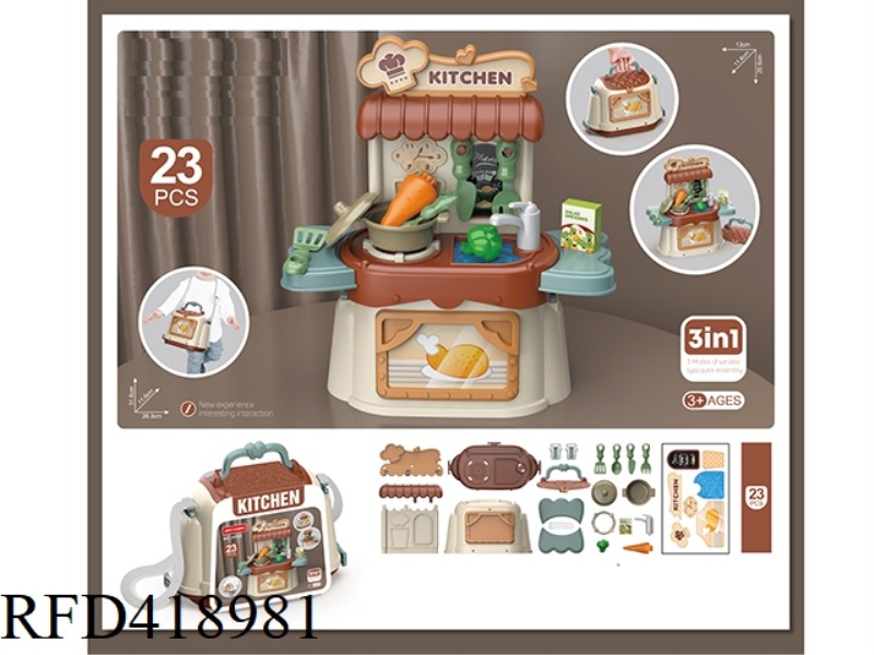 TABLEWARE SHOPPING BASKET (THREE IN ONE)
