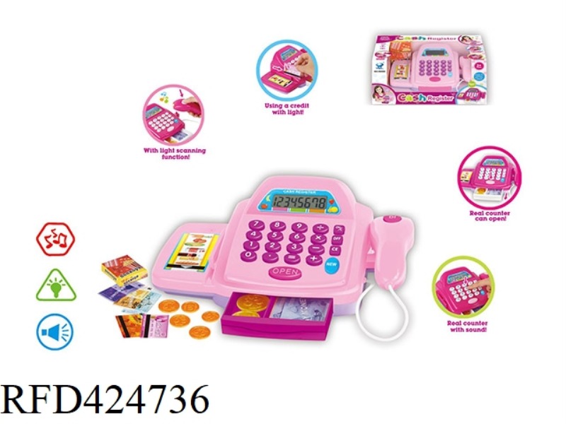 SMART CASH REGISTER (LIGHT AND MUSIC)