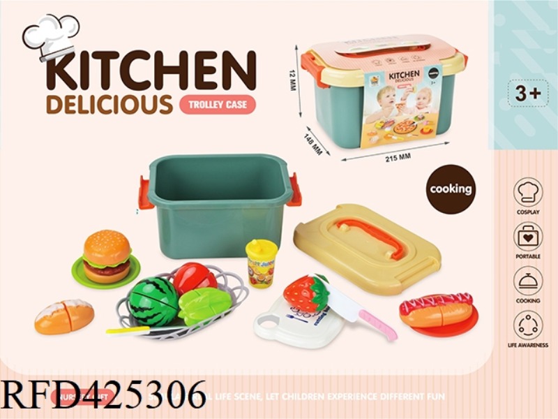 23-PIECE HAMBURGER AND FRUIT CUTLERY SET