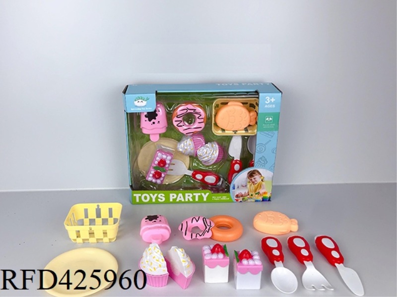PLAY HOUSE DESSERT SET
