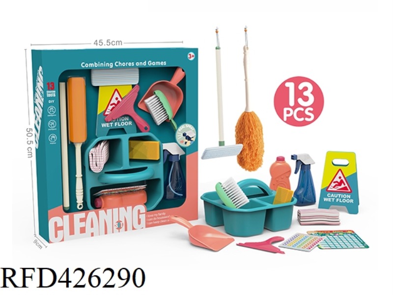 13-PIECE PORTABLE CLEANING KIT