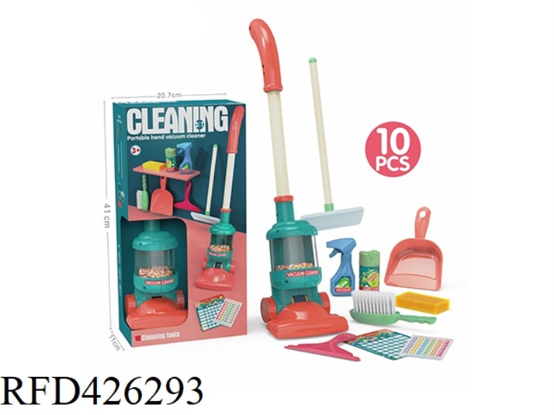 10-PIECE VACUUM CLEANER SET