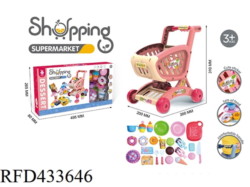 SHOPPING CART (DESSERT THEME)