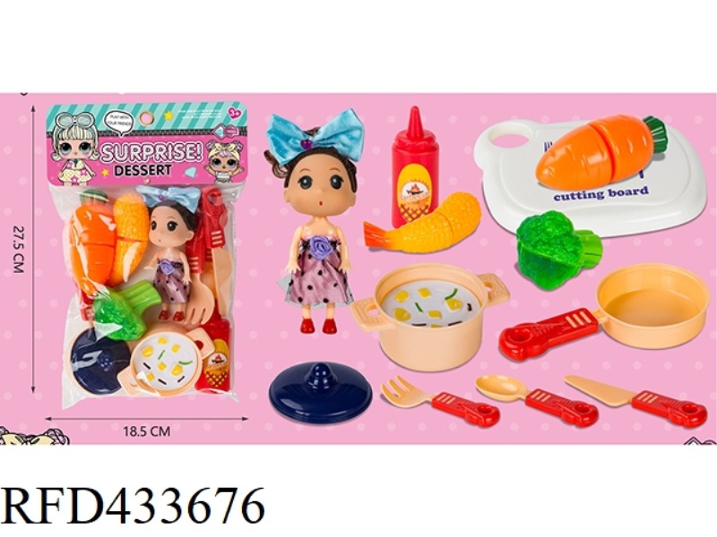 KITCHEN COOKING CUT MUSIC 16 PIECE SET