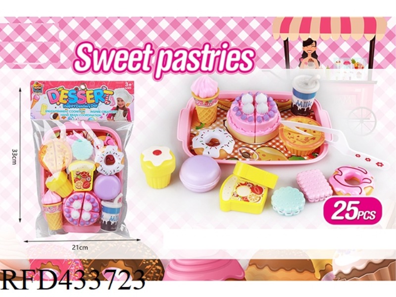 CHEELE BIRTHDAY CAKE SET 25 PIECES