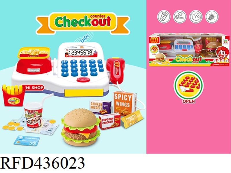 SMART CASH REGISTER HAMBURGER SET