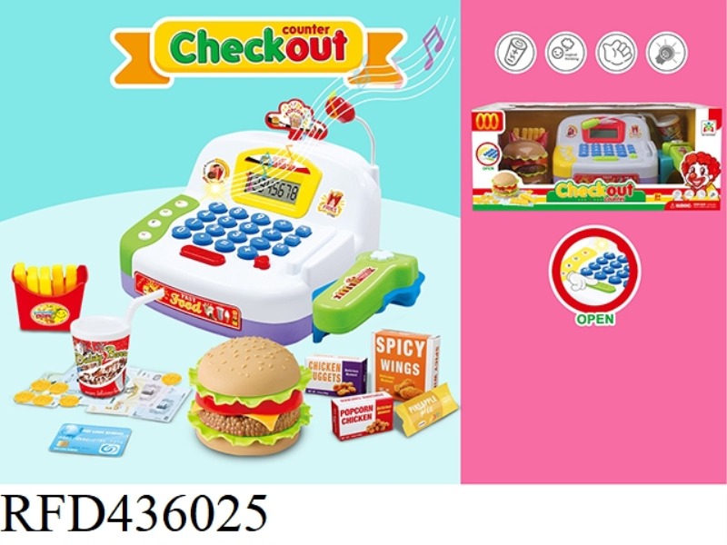SMART CASH REGISTER HAMBURGER SET