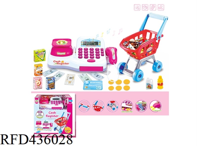 SMART CASH REGISTER WITH SHOPPING CART