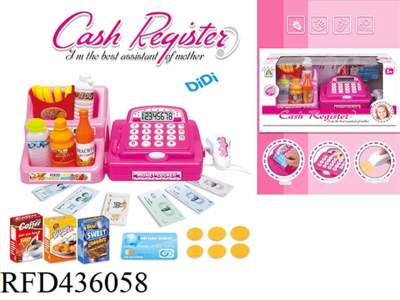 INTELLIGENT CASH REGISTER PLACING SHELF