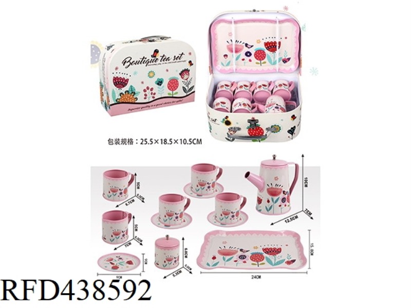 PLAY HOUSE PINK CLASSICAL FLOWER TALL POT GIFT BOX