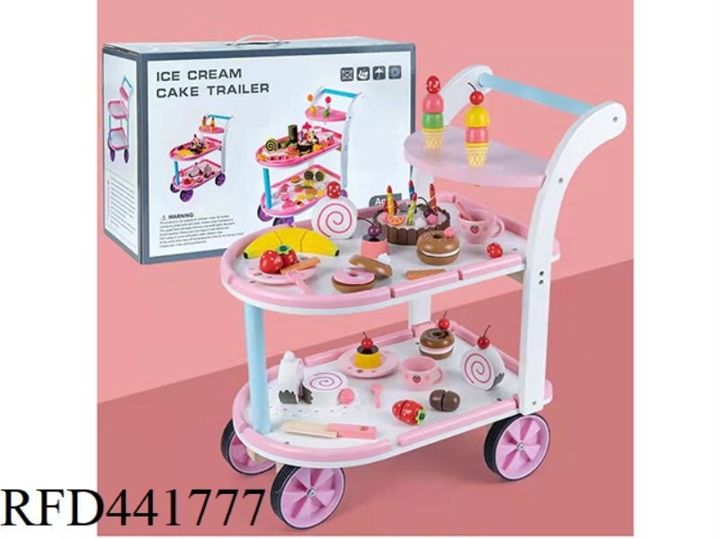 POWDER CAKE CART