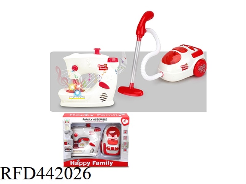 LIGHT MUSIC SEWING MACHINE DUST COLLECTION COMBINATION
