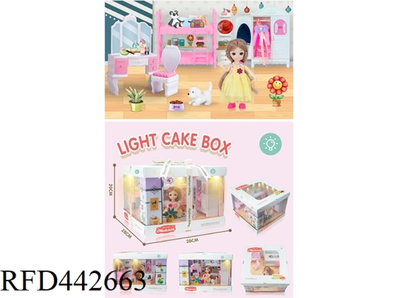 BEDROOM LIGHT CAKE BOX