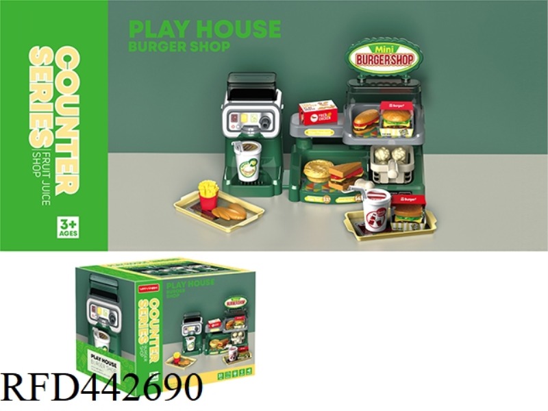 BEVERAGE HAMBURGER FRYING TABLE