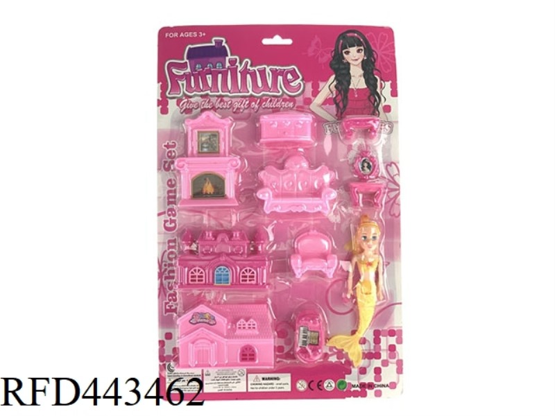 GIRLS' HOME SUCTION BOARD FURNITURE SERIES
