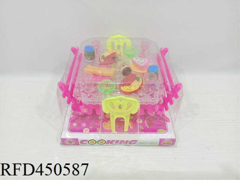 PLAY HOUSE CHILDREN'S TABLE SET