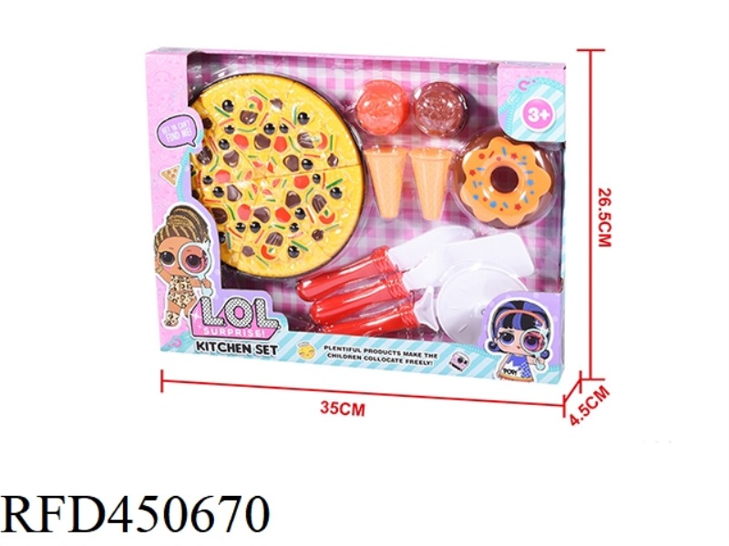 PLAY HOUSE FOOD SET (BOXED)