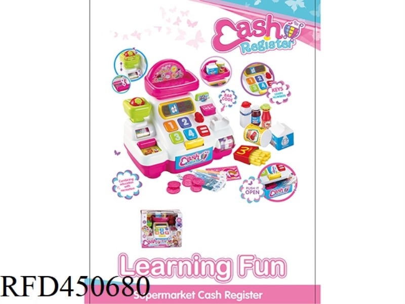 CARTOON BIG CASH REGISTER (PINK)