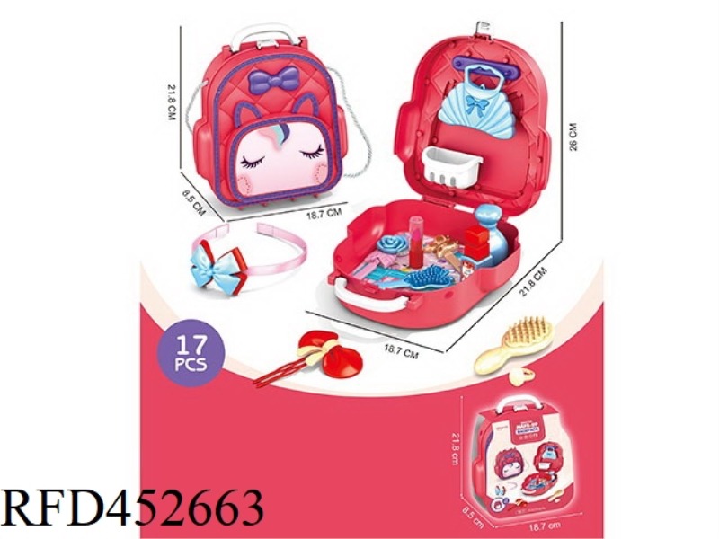 PLAY HOUSE BEAUTY CARTOON BACKPACK