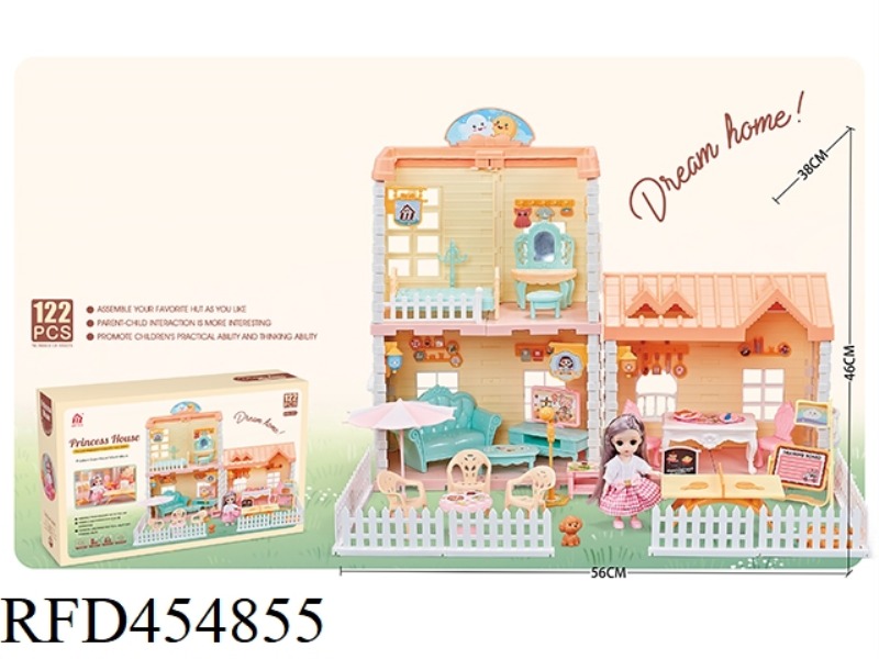 SELF-INSTALLED VILLA + 1 4.5-INCH JOINT DOLL