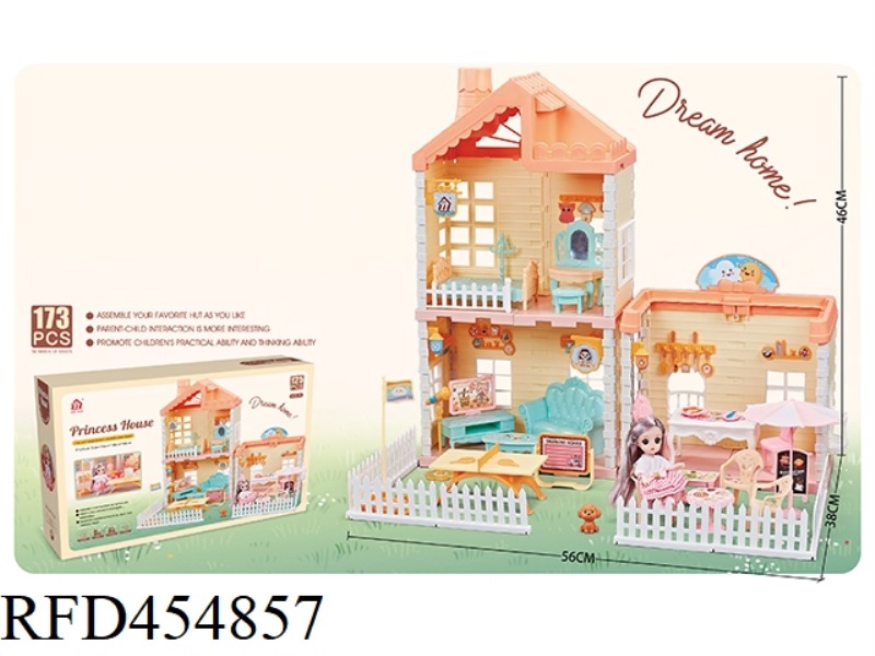 SELF-INSTALLED VILLA + 1 4.5-INCH JOINT DOLL