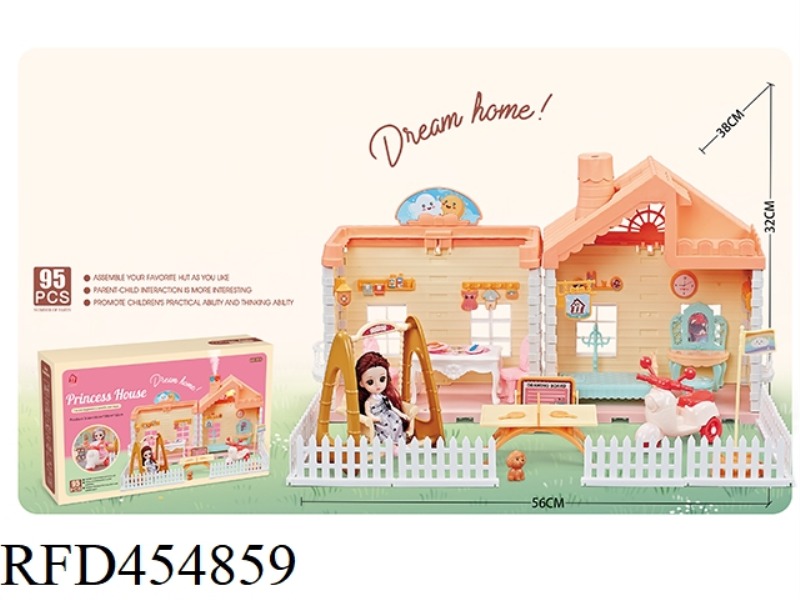 SELF-INSTALLED VILLA + 1 4.5-INCH JOINT DOLL