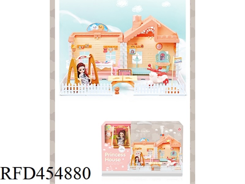 SELF-INSTALLED VILLA + 1 4.5-INCH JOINT DOLL
