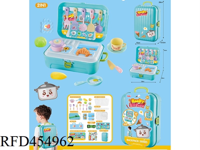 BOYS TABLEWARE BACKPACK SET