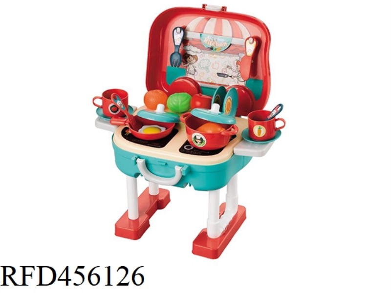 KITCHEN COUNTER (RED) 32PCS