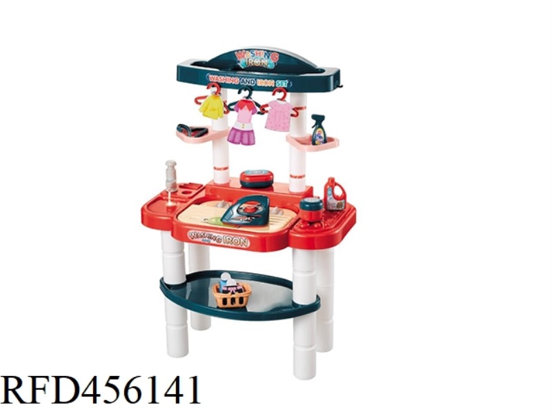 CLEANING TABLE WITH LIGHT AND SOUND (FAUCET MANUAL WATER OUTLET) 29PCS