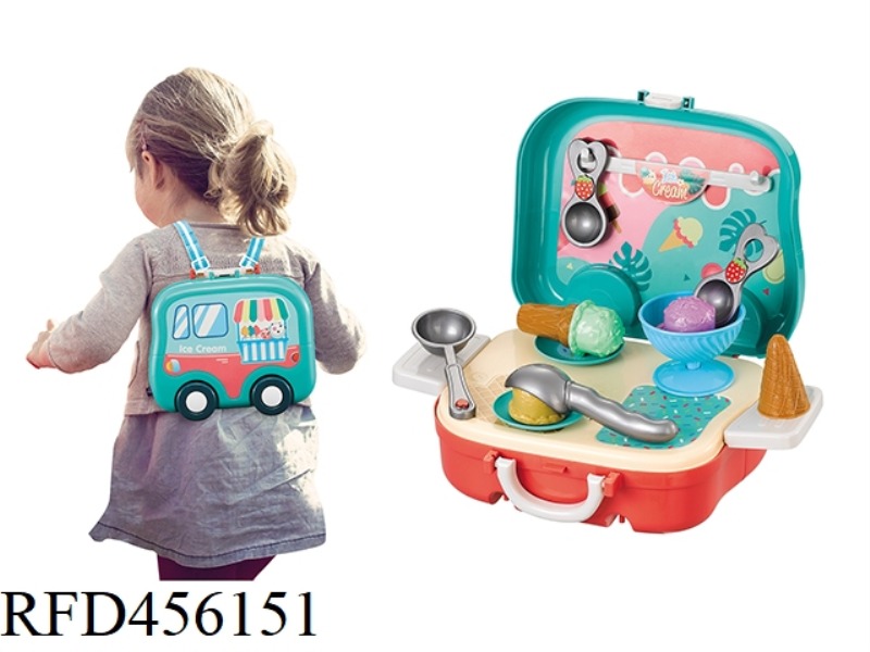 20PCS ICE CREAM PORTABLE STORAGE CAR