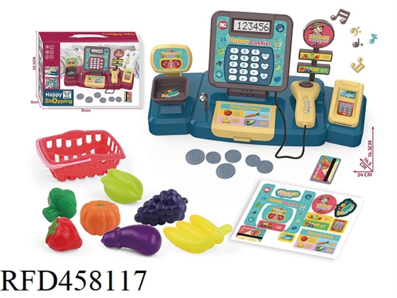 CASH REGISTER VEGETABLE SET