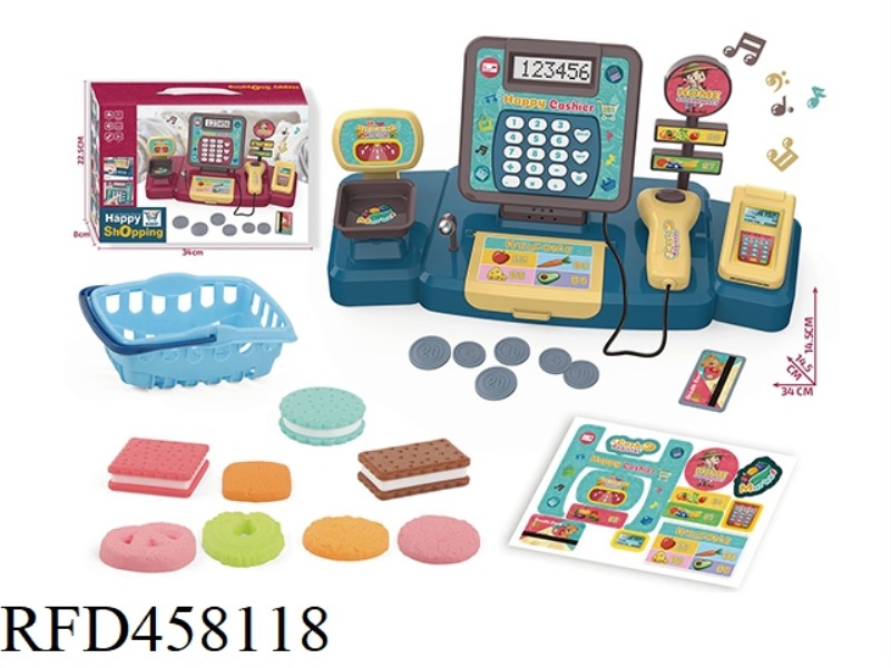 CASH REGISTER BISCUIT SET