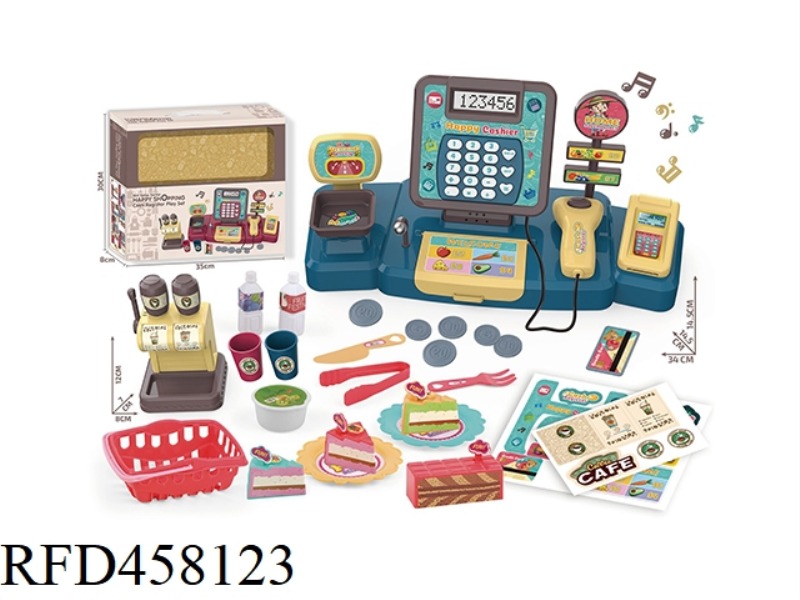CASH REGISTER CAKE SET