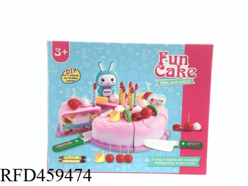 CUTTING CREATIVE CAKE 37PCS