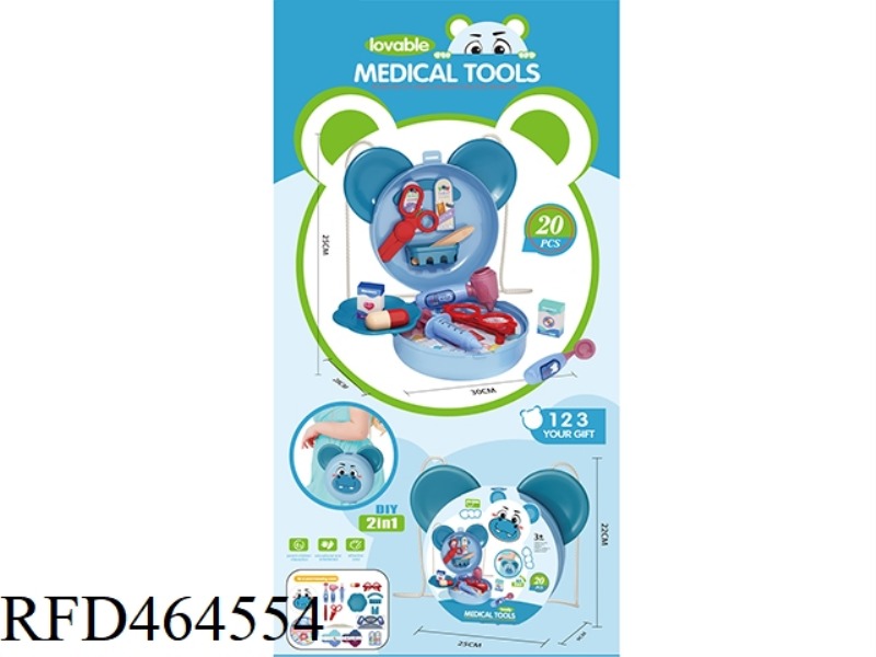 CARTOON MEDICAL TOOL SHOULDER BAG