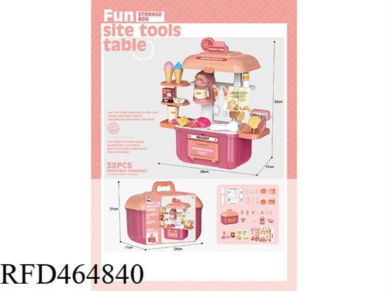 PLAY HOUSE DESSERT SUITCASE
